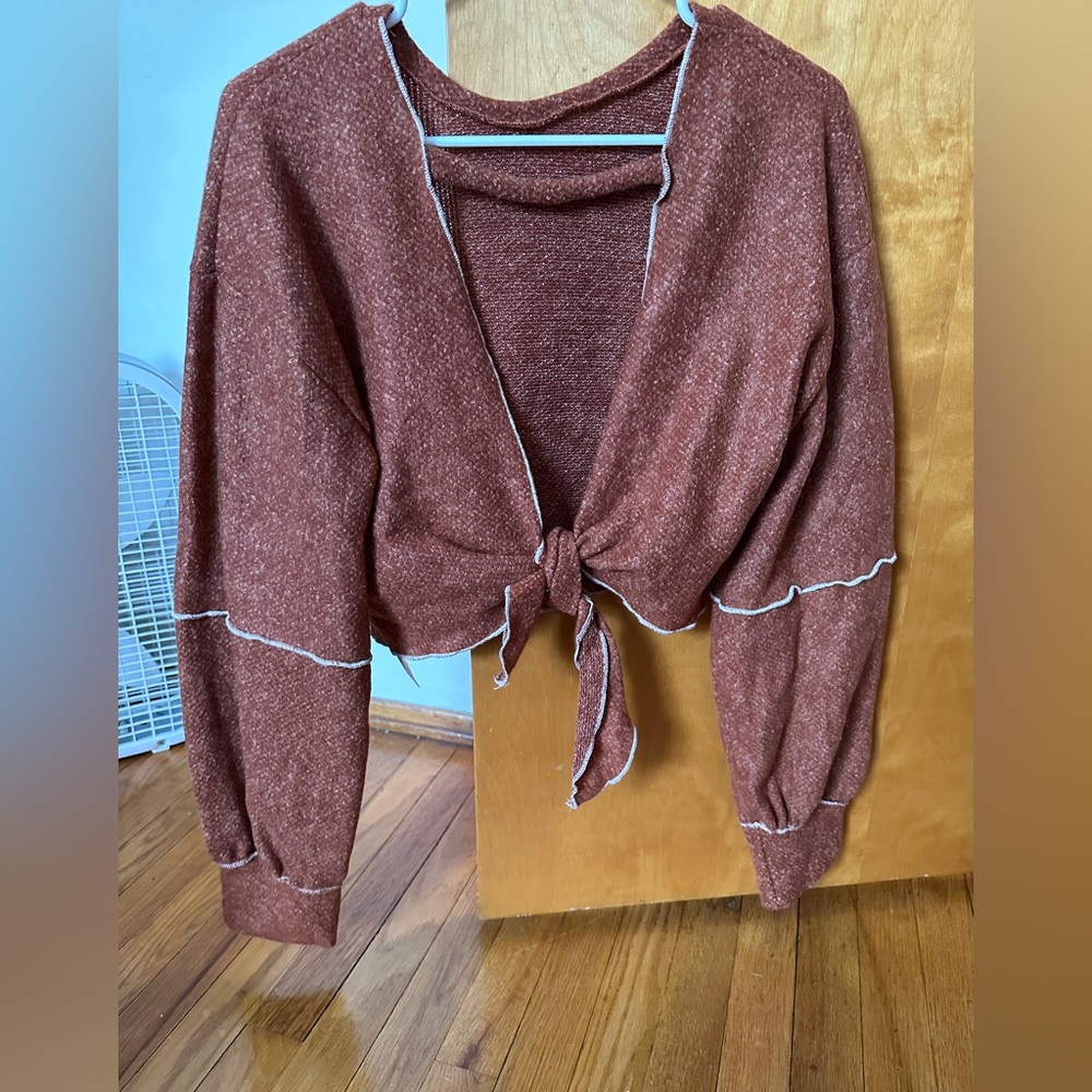 Cropped sweater